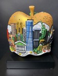 Fazzino Art Fazzino Art Pop Goes the Gold Apple (SN) Sculpture